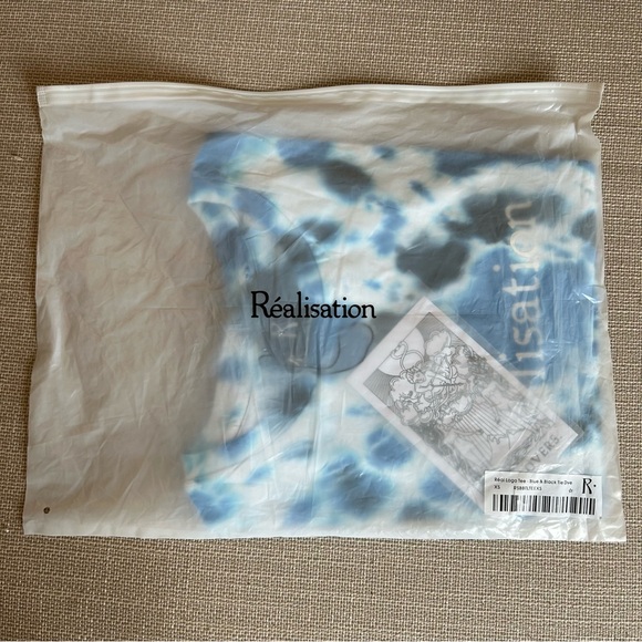 NWT Realisation Par Tie Dye Logo Tee - Picture 7 of 10